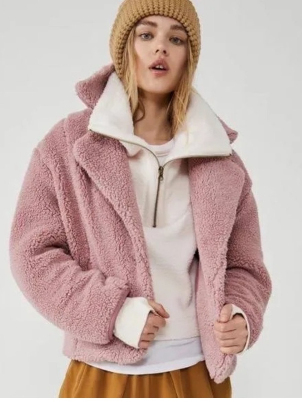 FREE PEOPLE  The JOPLIN COZY JACKET  M 💗